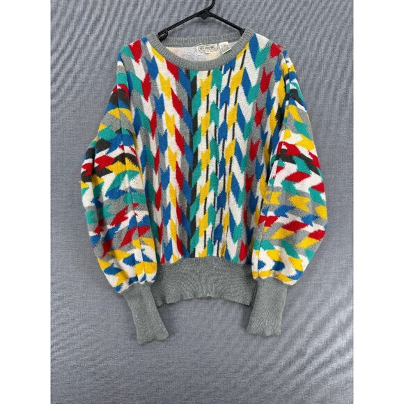 Neil Martin Other - Vtg Neil Martin Geometric Pullover Mens M Sweater Acrylic Y2K